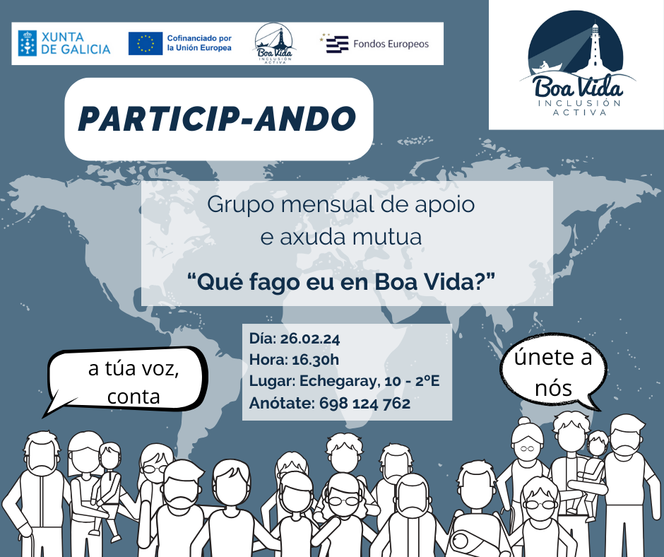 Cartel Particip-Ando Boa Vida